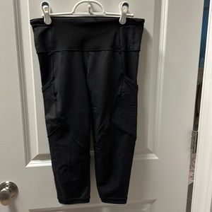 Lululemon cropped leggings size 8